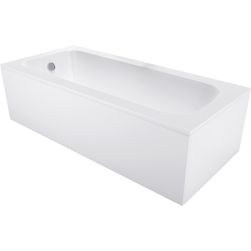 Mexen Vega Rechteckige Badewanne 170 x 80 cm mit Verkleidung, weiß - 55011708000X