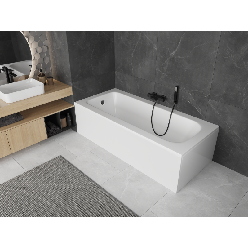 Mexen Vega rechteckige Badewanne 190 x 90 cm mit Verkleidung, weiß - 55011909000X