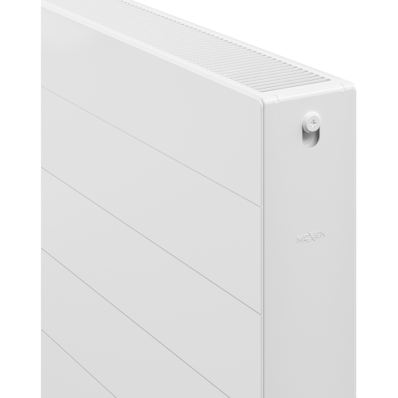 Mexen Line CL22 Plattenheizkörper 300 x 900 mm, seitlicher Anschluss, 811 W, weiß - W422L-030-090-00