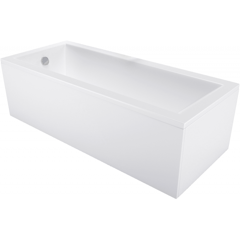 Mexen Cubik Badewanne rechteckig 170 x 80 cm mit Verkleidung, weiß - 55031708000X