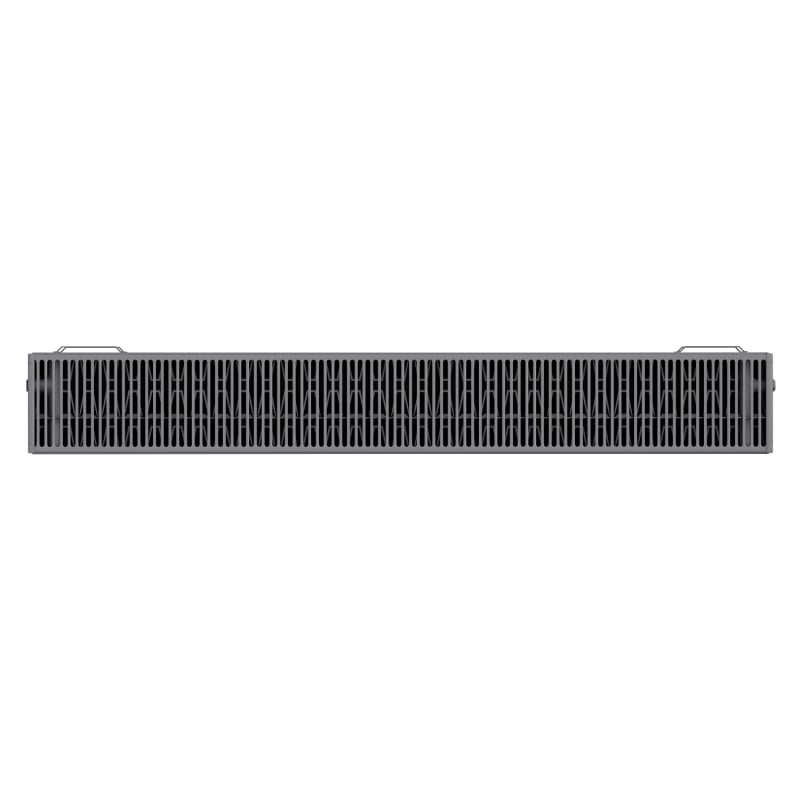 Mexen CL33 Line Plattenheizkörper 300 x 1300 mm, seitlicher Anschluss, 1612 W, Anthrazit - W433L-030-130-66