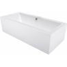 Mexen Cube rechteckige Badewanne 190 x 80 cm mit Verkleidung, weiß - 55051908000X