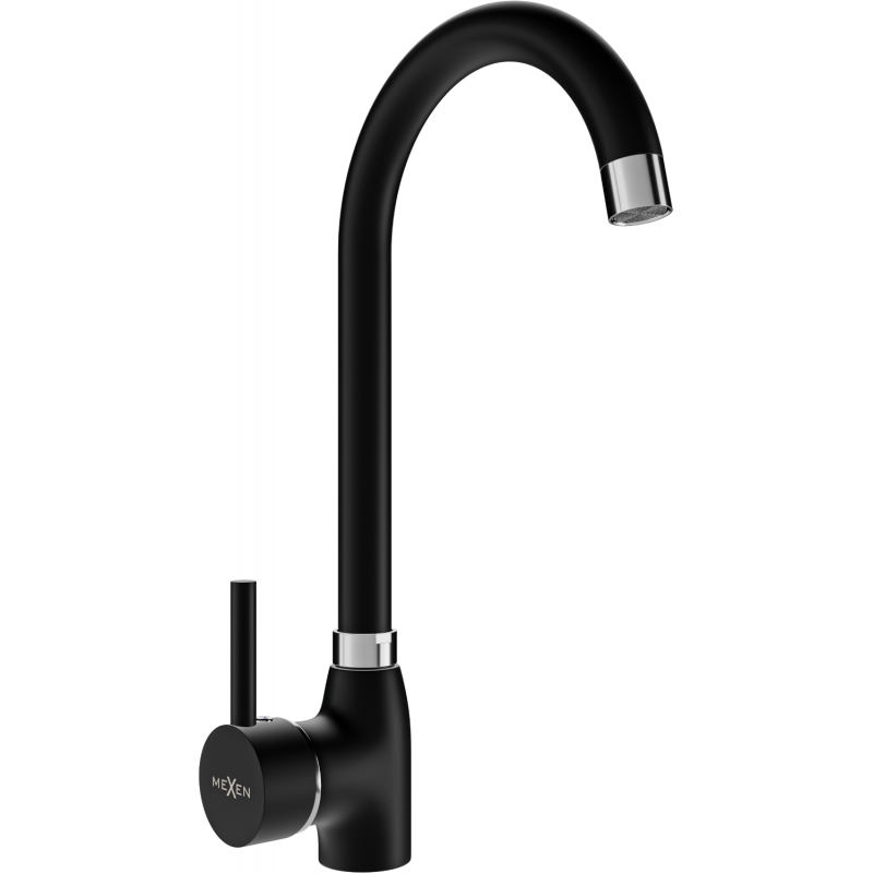 Mexen Telma Küchenarmatur, schwarz - 670200-70