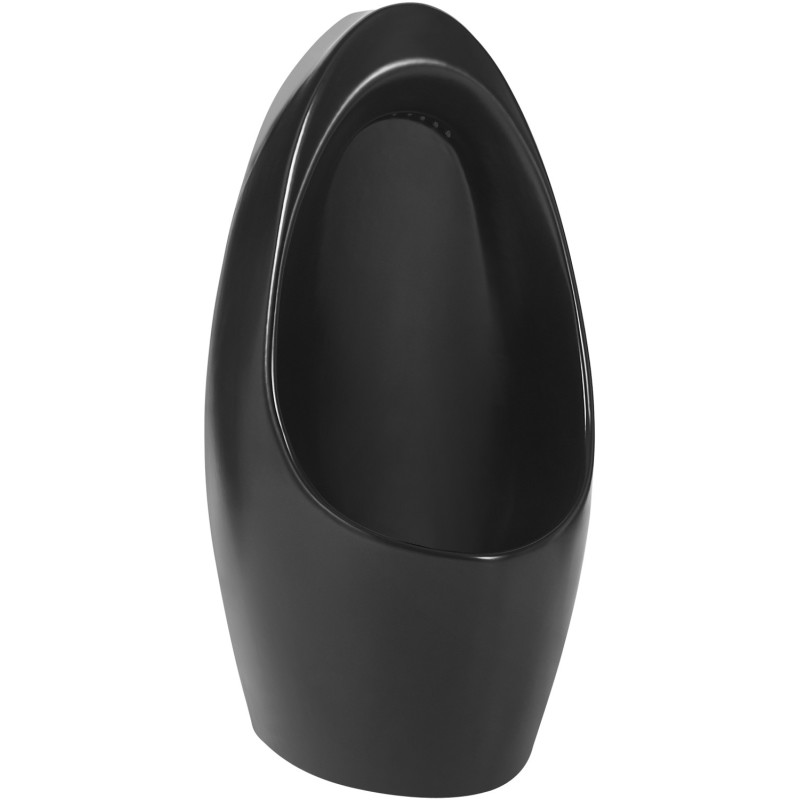 Mexen Lucas hängende Urinal, schwarzmatt - 37027070