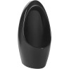 Mexen Lucas hängendes Urinal, schwarzmatt - 37027070