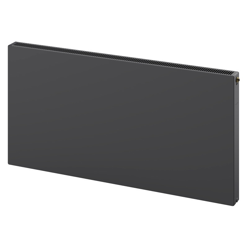 Mexen CVF21 Flacher Plattenheizkörper 600 x 1000 mm, unterer Anschluss, 1210 W, Anthrazit - W621F-060-100-66