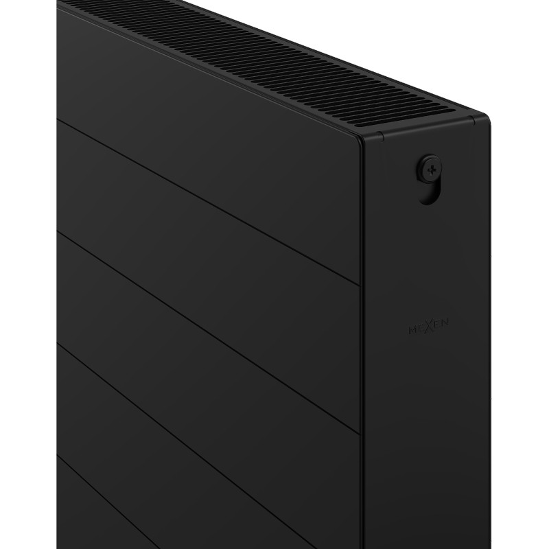 Mexen CL22 Plattenheizkörper 900 x 600 mm, seitlicher Anschluss, 1320 W, schwarz - W422L-090-060-70