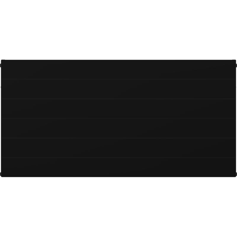 Mexen CL22 Plattenheizkörper Line 900 x 900 mm, seitlicher Anschluss, 1979 W, schwarz - W422L-090-090-70
