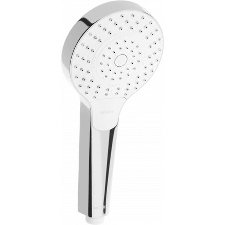 Mexen R-05 3-Funktionen Duschkopf, Chrom/Weiß - 79505-00