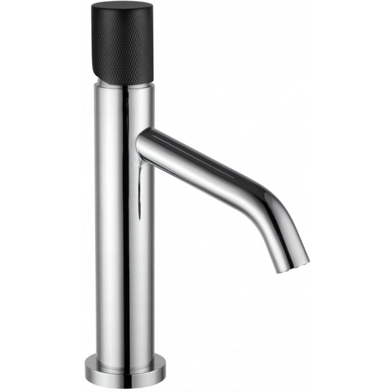 Mexen Rumba One  Waschbeckenarmatur, Chrom/Schwarz - 73501-07
