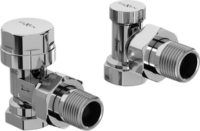 Mexen Heizungsventile Eckform, Chrom - W901-000-01