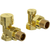 Mexen Uni-Term Eckheizkörperventile, gold - W901-000-50
