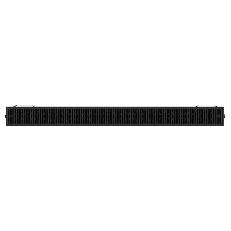 Mexen C22 Plattenheizkörper 400 x 3000 mm, seitlicher Anschluss, 3556 W, schwarz - W422-040-300-70