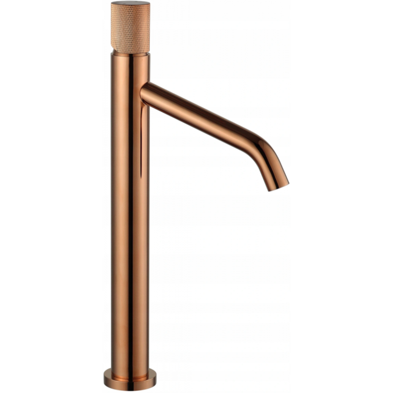 Mexen Rumba One  hoher Waschtischarmatur, roségold - 73511-60