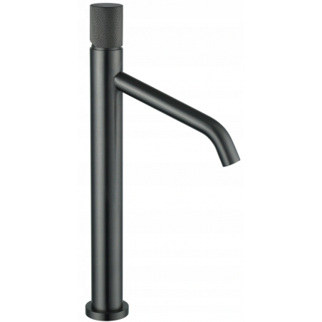 Mexen Rumba One  hoher Waschtischarmatur, Graphit - 73511-66