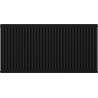 Mexen C22 Plattenheizkörper 600 x 2000 mm, seitlicher Anschluss, 3305 W, schwarz - W422-060-200-70