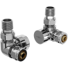 Mexen Uni-Term axiale Heizkörperventile, Chrom - W903-000-01