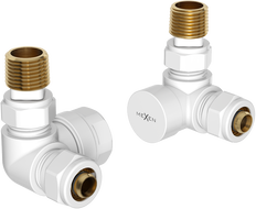 Mexen Heizkörperventile axial, weiß - W903-000-20