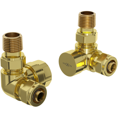 Mexen Uni-Term axiale Heizungsventile, goldfarben - W903-000-50