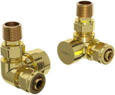 Mexen Uni-Term axiale Heizungsventile, goldfarben - W903-000-50