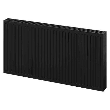 Mexen C22 Plattenheizkörper 900 x 1400 mm, seitlicher Anschluss, 3198 W, schwarz - W422-090-140-70