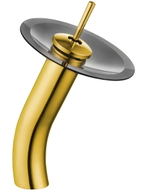 Mexen Niagara hoher Waschtischarmatur, gold - 745610-57