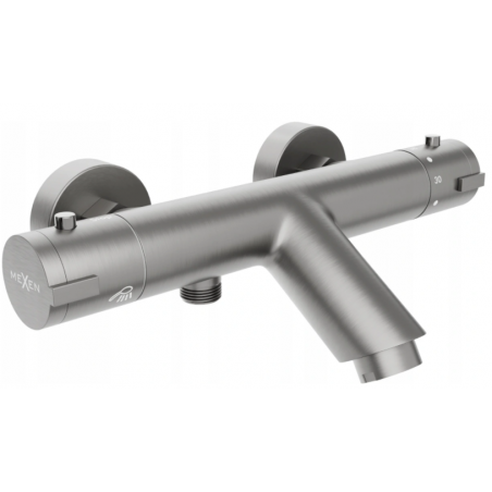 Mexen Kai thermostatische Badewannenarmatur, Graphit - 77300-66