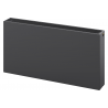 Mexen Flat CVF33 Plattenheizkörper 900 x 1600 mm, Bodenanschluss, 4801 W, Anthrazit - W633F-090-160-66