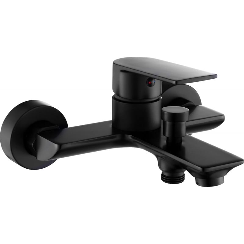 Mexen Alexa Badewannenarmatur, schwarz - 71230-70