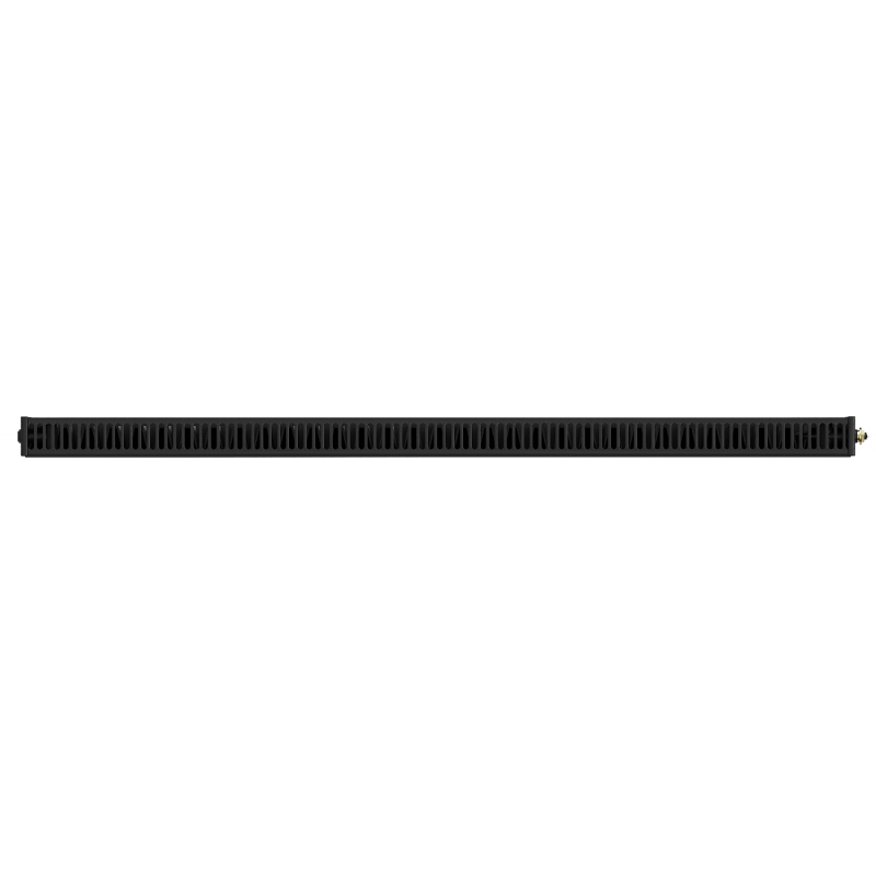 Mexen Flat CVF11 Plattenheizkörper 500 x 400 mm, unterer Anschluss, 273 W, schwarz - W611F-050-040-70