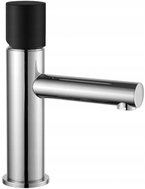 Mexen Elba One Waschtischarmatur, Chrom/Schwarz - 74101-07