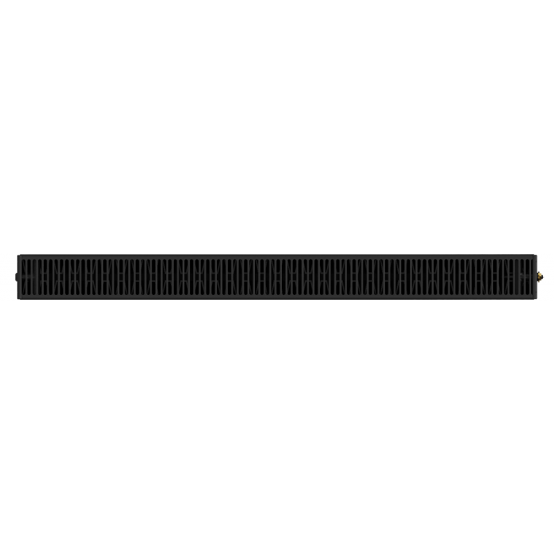 Mexen Flat CVF22 Plattenheizkörper 300 x 600 mm, unterer Anschluss, 540 W, schwarz - W622F-030-060-70