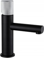 Mexen Elba One Waschbeckenarmatur, schwarz/chrom - 74101-77