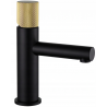Mexen Elba One Waschtischbatterie, schwarz/gold - 74101-75