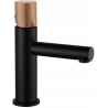 Mexen Elba One Waschbeckenarmatur, schwarz/roségold - 74101-76