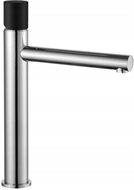 Mexen Elba One hoher Waschtischarmatur, Chrom/Schwarz - 74111-07