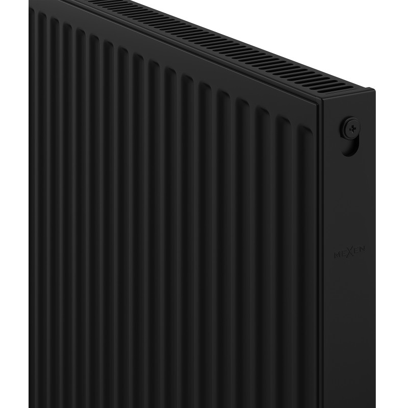 Mexen C11 Plattenheizkörper 300 x 2000 mm, seitlicher Anschluss, 978 W, schwarz - W411-030-200-70