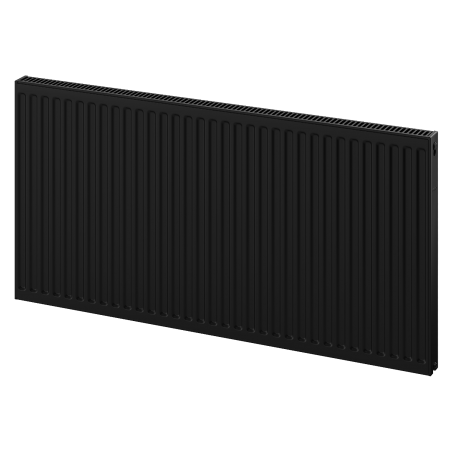 Mexen C11 Plattenheizkörper 400 x 700 mm, seitlicher Anschluss, 454 W, schwarz - W411-040-070-70