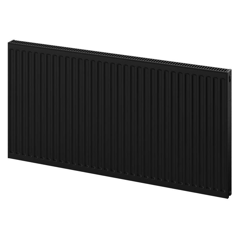 Mexen C11 Plattenheizkörper 400 x 2800 mm, seitlicher Anschluss, 1814 W, schwarz - W411-040-280-70