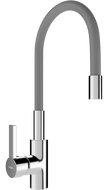 Mexen Flex Küchenarmatur, Chrom/Grau - 670900-06
