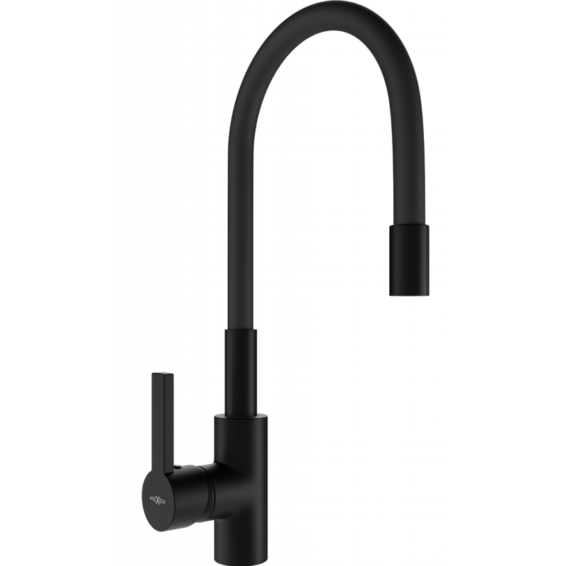 Mexen Flex Küchenarmatur, schwarz - 670900-70