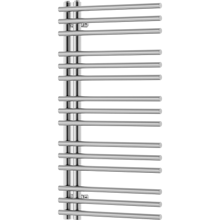 Mexen Neptun dekorativer Badezimmerheizkörper 900 x 500 mm, 291 W, Chrom - W101-0900-500-00-01