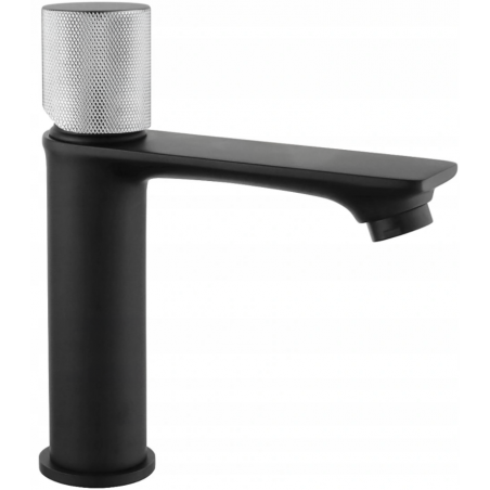 Mexen Royo One Waschtischarmatur, schwarz/chrom - 72201-77