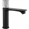 Mexen Royo One Waschtischarmatur, schwarz/chrom - 72201-77