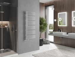 Mexen Neptun dekorativer Badezimmerheizkörper 1200 x 500 mm, 360 W, Chrom - W101-1200-500-00-01