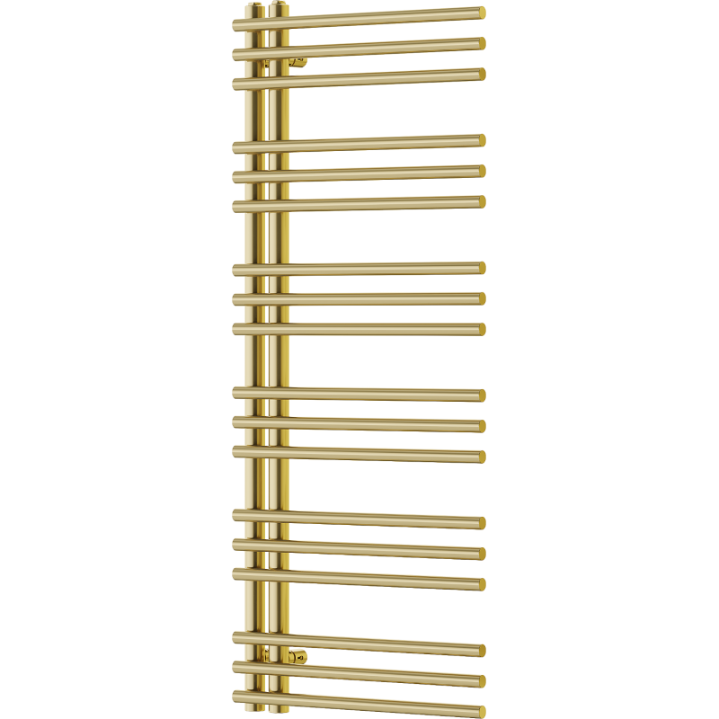 Mexen Neptun Dekorativer Badezimmerheizkörper 1200 x 500 mm, 360 W, golden - W101-1200-500-00-50