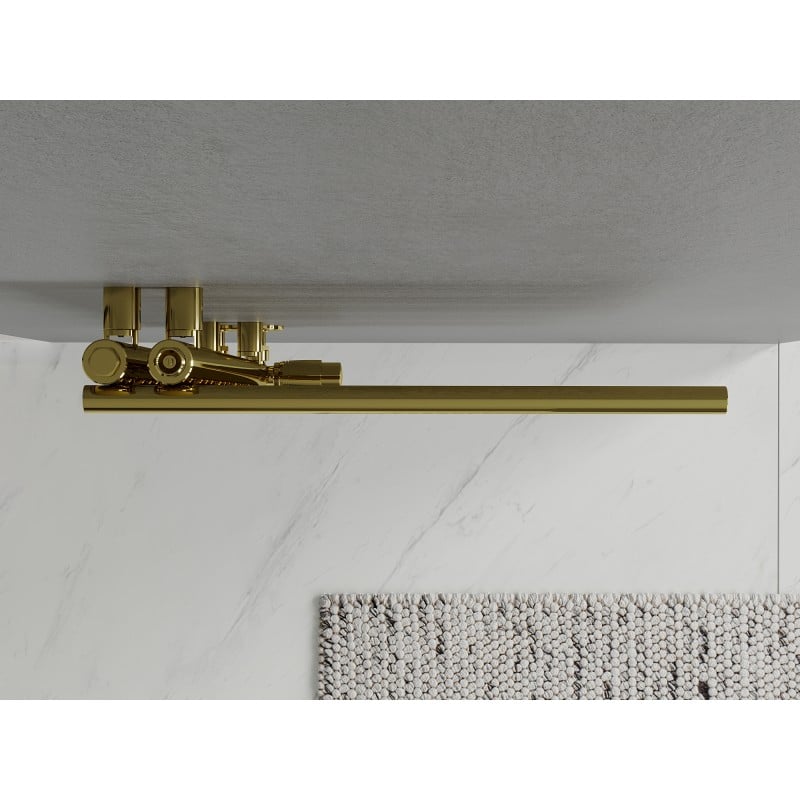 Mexen Neptun Dekorativer Badezimmerheizkörper 1200 x 500 mm, 360 W, golden - W101-1200-500-00-50