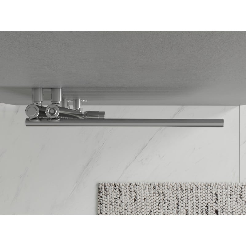 Mexen Neptun dekorativer Badezimmerheizkörper 1600 x 500 mm, 523 W, Chrom - W101-1600-500-00-01