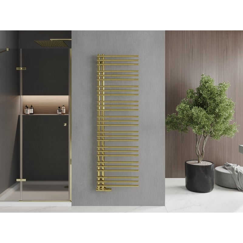 Mexen Neptun Dekorativer Badheizkörper 1600 x 500 mm, 523 W, gold - W101-1600-500-00-50