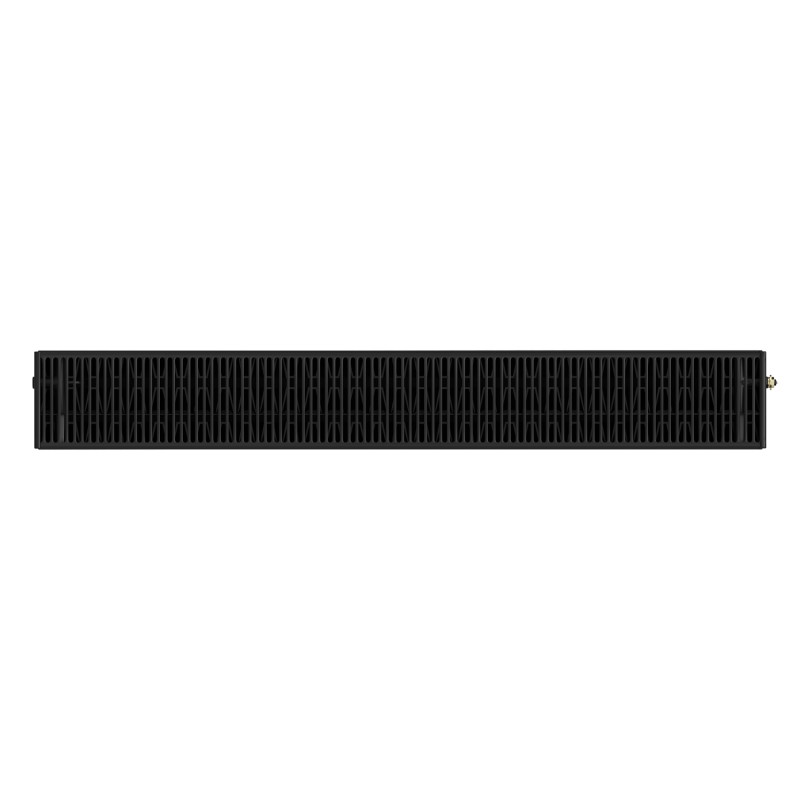 Mexen CVF33 Flat Plattenheizkörper 900 x 1600 mm, unterer Anschluss, 4801 W, schwarz - W633F-090-160-70